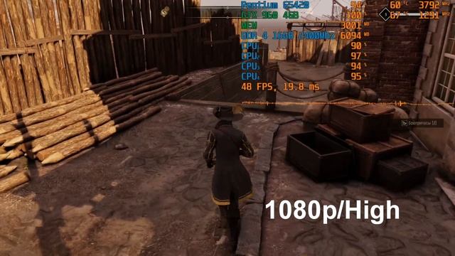 GreedFall - Pentium Gold G5420 - GTX 960 4GB смотреть онлайн