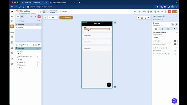 FlutterFlow Course: Local Storage/Notes App смотреть онлайн