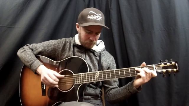 Acoustic Music Works Guitar Demo - Huss & Dalton CM Custom, Engelmann, Maple смотреть онлайн
