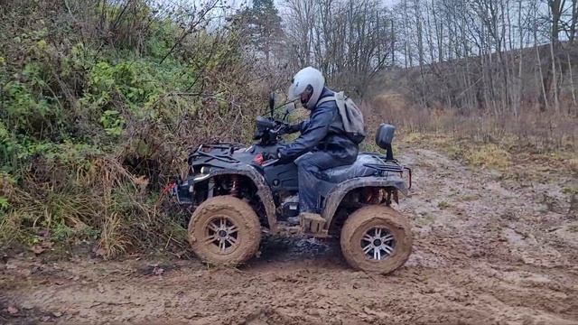 Linhai 500 4x4 in mud смотреть онлайн