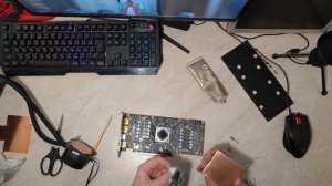 СТАВЛЮ (СЖО) ВОДЯНОЕ ОХЛАЖДЕНИЕ ОТ ПРОЦЕССОРА НА ВИДЕОКАРТУ RX 6700