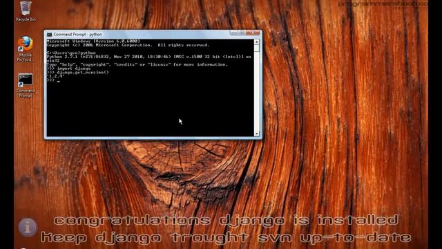 Full Web Framework Python Django Tutorial I Blog - Install Django on Windows смотреть онлайн