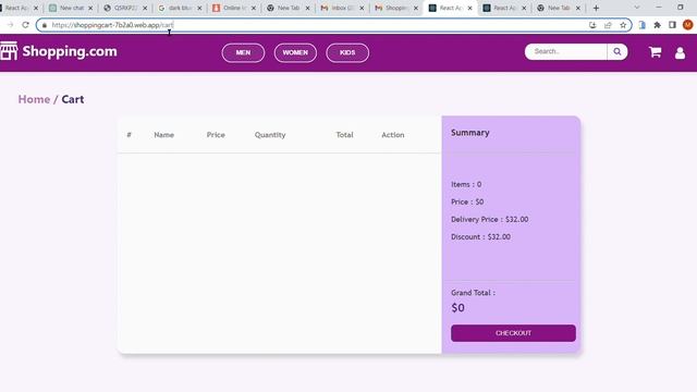 E-Commerce React App | Firebase смотреть онлайн