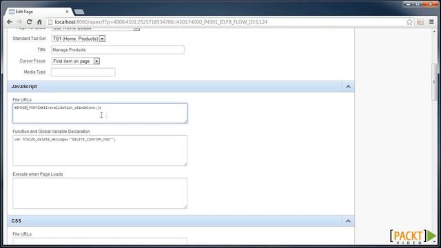 Oracle APEX - Adding JavaScript to Your Application смотреть онлайн