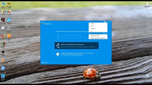 Восстанавливаем IPhone 5 программой Tenorshare ReiBoot