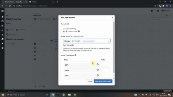 Build a Chatbot with Botpress v12