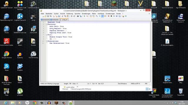 Minecraft - Bukkit-Plugin: TreeAssist - HD смотреть онлайн