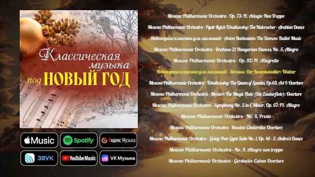 Классическая музыка под Новый год | Сборник классической музыки смотреть онлайн