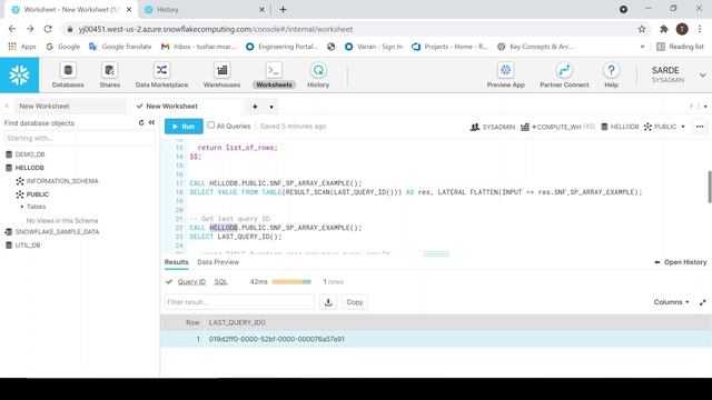 Snowflake Stored Procedure - VARIANT, FLATTEN, GET_DDL - Part 3 смотреть онлайн