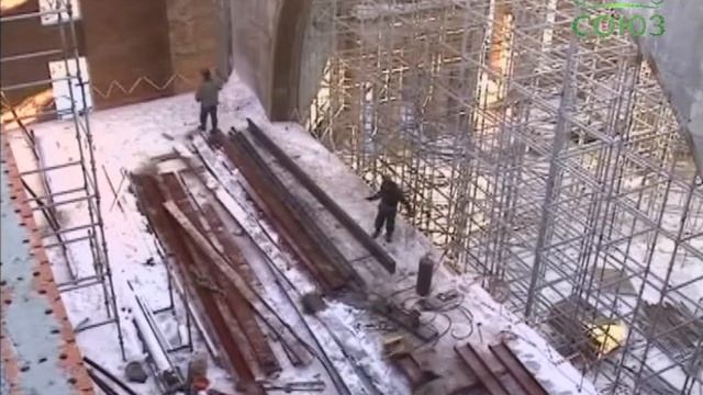 В Пензе строится Спасский кафедральный собор смотреть онлайн