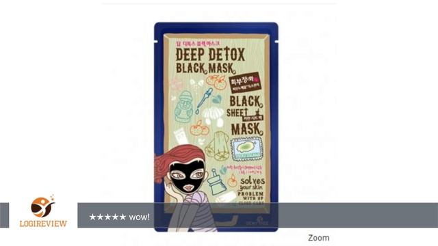 DEWYTREE Deep Detox Black Mask Set, 10ea in 1 set, Korean Cosmetics, Korean Beauty, Kpop Beauty, смотреть онлайн