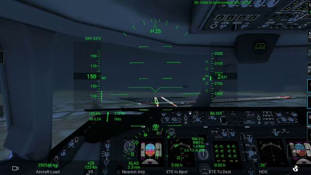 RFS, REAL FLIGHT SIMULATOR, NEW 747-400 FINAL AND LANDING смотреть онлайн