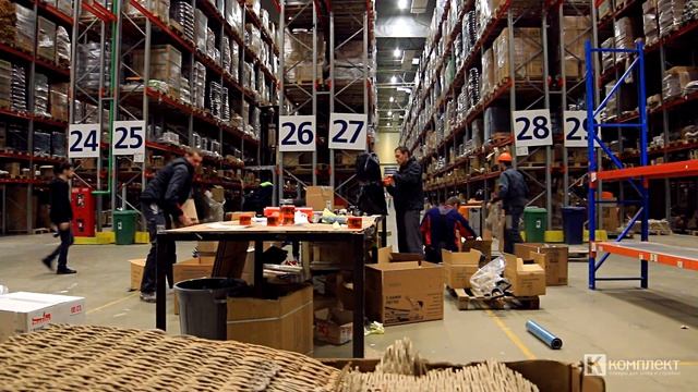 ТД Комплект. Работа склада смотреть онлайн