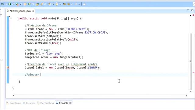 How to add an image to JLabel смотреть онлайн