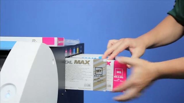 VersaStudio BN-20— Part 15 Removing and Replacing the Ink Cartridge смотреть онлайн