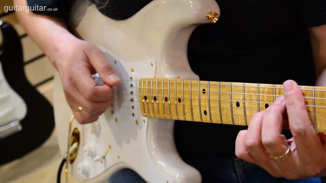 Fender Custom Shop | 1950s Closet Classic Stratocaster | White Blonde смотреть онлайн