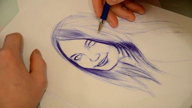 Рисунок ручкой 2 HD720 смотреть онлайн