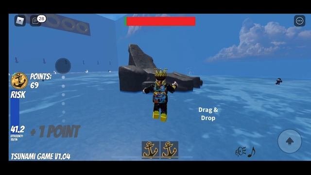 Tsunami Game (secret at end) смотреть онлайн