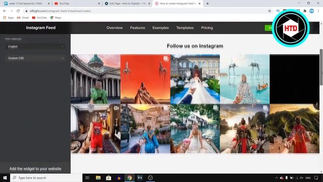 How to Add Instagram Feed to HTML Website (SIMPLE) смотреть онлайн