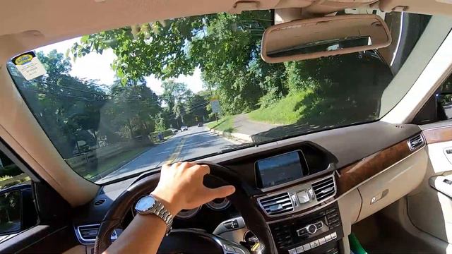 2015 Mercedes-Benz E-350 AMG POV Experience смотреть онлайн