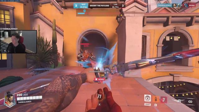 "hanzo can you stop cheating in overwatch 2" смотреть онлайн