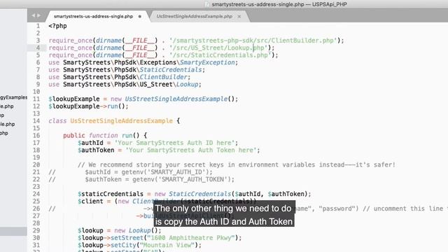 How to Use the SmartyPHP SDK for USPS & International Addresses смотреть онлайн