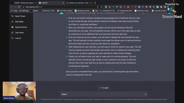 Asking ChatGPT to solve coding questions смотреть онлайн