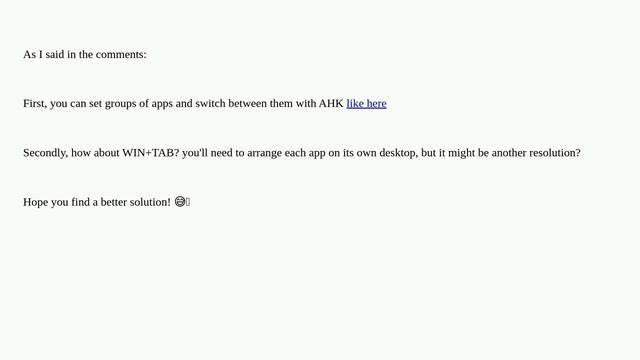 Is there any program or way to make Windows' Alt-Tab behave like Mac OS X's ⌘-Tab? смотреть онлайн