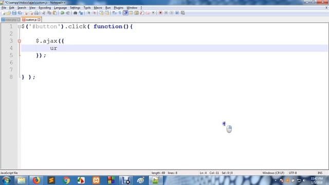How to Load Content via Ajax in jQuery - Ajax Tutorial смотреть онлайн