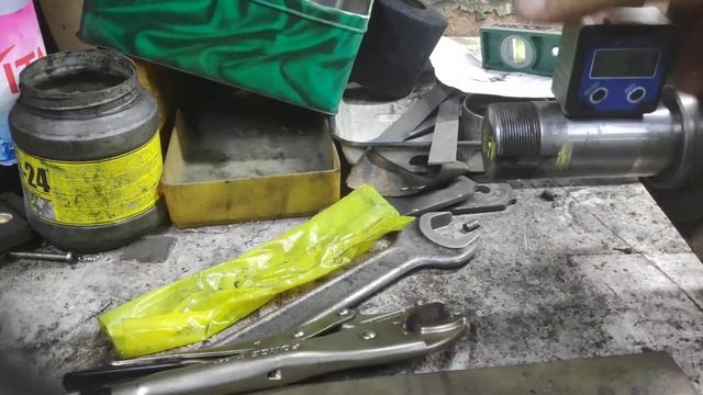 Изготовление оси легкового прицепа с помощью инклиметра смотреть онлайн