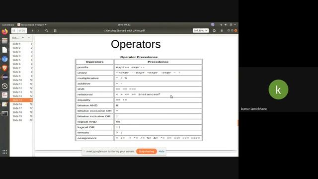 1. OOP in JAVA|| Primitive Data Types смотреть онлайн