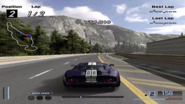 Гран Туризмо 4 (Онлайн Тест Версия) Форд GT Геймплей смотреть онлайн