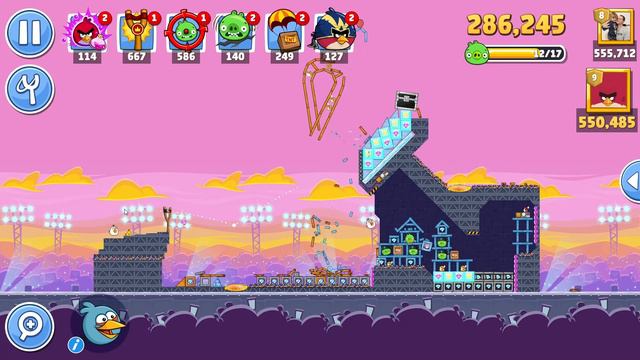 Angry Birds Friends Level 3 Tournament 1345 three stars NO POWER-UP walkthrough 2024-01-20 смотреть онлайн