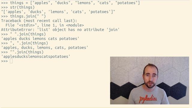 Turn a list into a string смотреть онлайн