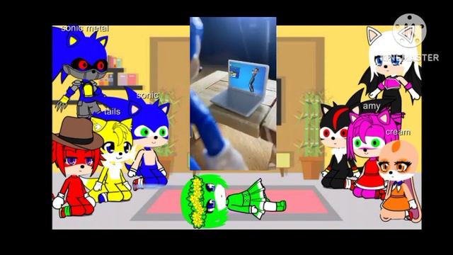 sonic x react to sonic memes смотреть онлайн