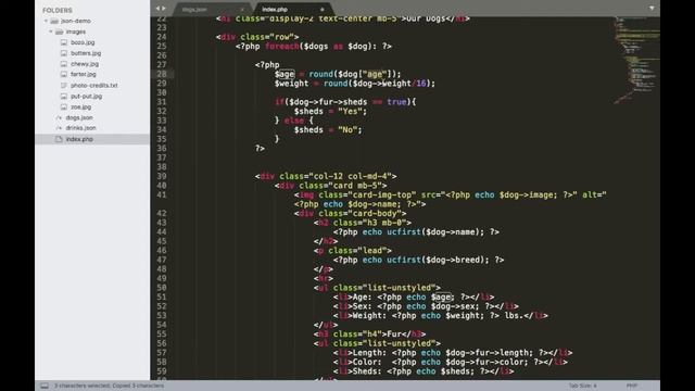 Working With JSON Data & PHP, Part 7: Decoding JSON to An Associative Array смотреть онлайн