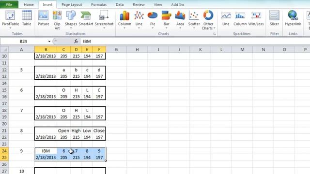 How-to Create an Excel Candle Stick Stock Chart (Open-High-Low-Close Graph) смотреть онлайн