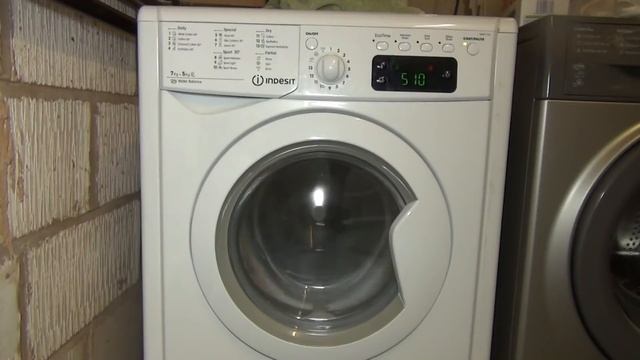 Indesit Advance IWDE7145 Washer Dryer : Cotton (Pt 6/15) смотреть онлайн
