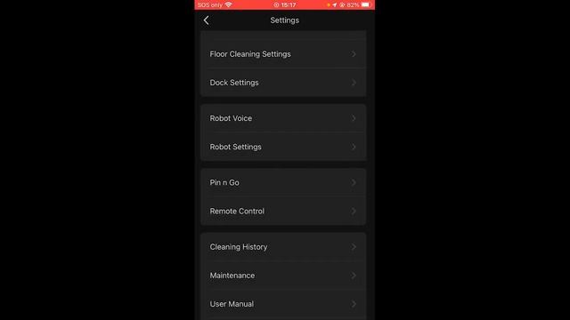 6 App Functions - Roborock S8 Pro Ultra
