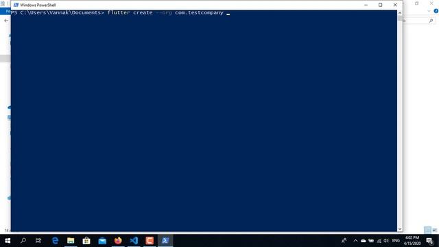 Create Flutter Project By Command смотреть онлайн