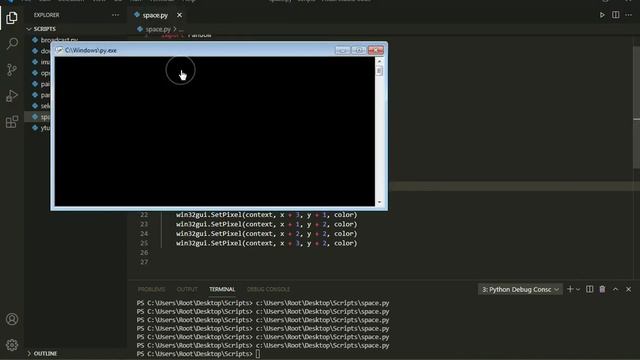 Как рисовать на Python: (это просто) пиксели на экране смотреть онлайн