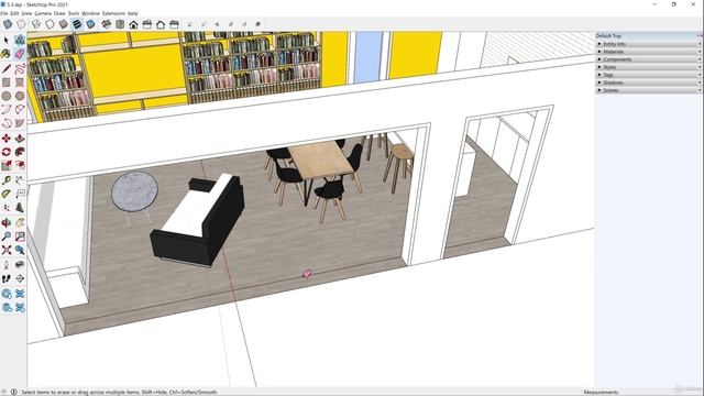 41. Creating a Door Frame and Panel Divide with 1001 Bit Tools смотреть онлайн