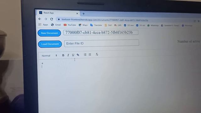 Demo for our real-time text editor. (Textor) смотреть онлайн