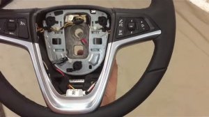 Как снять руль Opel Astra Insignia
