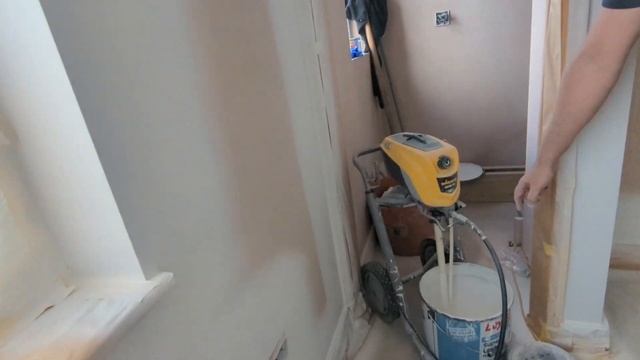 Wagner HEA Control Pro 350m the COMPLETE beginners guide. how to spray paint a room #howto #wagner смотреть онлайн