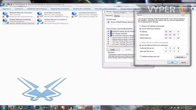 Change Your DNS Setting With No Programs!