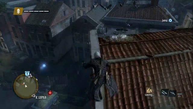 Assassin's Creed Rogue New York Free Roam Gameplay #1 смотреть онлайн