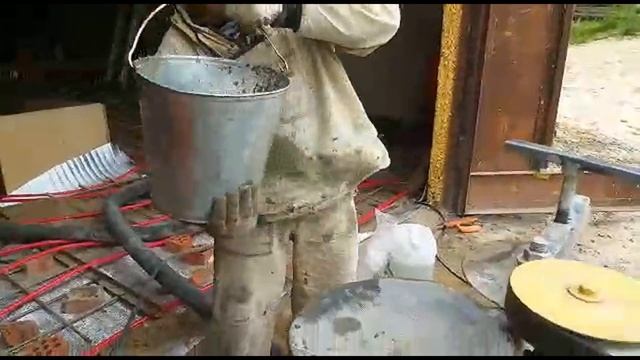 Пенобетон Д900 за 3 минуты как быстро сделать пенобетон D900 в гараже с помощью установки  БАС130