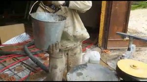 Пенобетон Д900 за 3 минуты как быстро сделать пенобетон D900 в гараже с помощью установки  БАС130