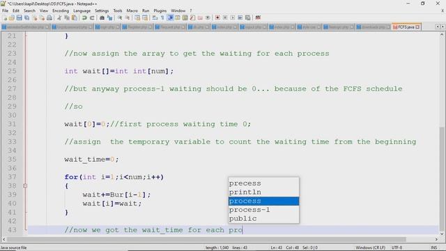 How to write the java program for FCFS(First Come First Served)? смотреть онлайн